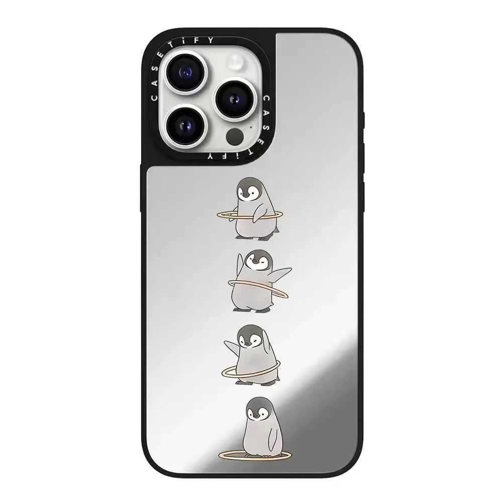 Caset Adorable Cartoon Penguin Design Phone Case for Apple 16 pro Quirky Cute Protective Cover Compatible with 16 pro Model Caset Adorable Cartoon Penguin Design Phone Case for Apple 16 pro Quirky Cute Protective Cover Compatible with 16 pro Model